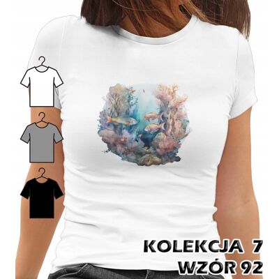 inna (Inny) T-SHIRT KOSZULKA DAMSKA MORSKIE ZWIERZĘTA MORZE ŻÓŁW ŻÓŁWIK RYBA XS inna (Inny) T-SHIRT KOSZULKA DAMSKA MORSKIE ZWIERZĘTA MORZE ŻÓŁW ŻÓŁWIK RYBA XS