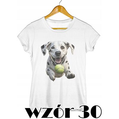 inna (Inny) T-SHIRT KOSZULKA DAMSKA PIES PIESEK DALMATŃCZYK 101 DALMATYŃCZYKÓW 3XL inna (Inny) T-SHIRT KOSZULKA DAMSKA PIES PIESEK DALMATŃCZYK 101 DALMATYŃCZYKÓW 3XL