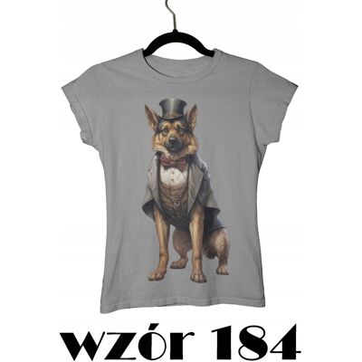 inna (Inny) T-SHIRT KOSZULKA DAMSKA PIES PIESEK WILCZUR OWCZAREK NIEMIECKI CYLINDER 3XL inna (Inny) T-SHIRT KOSZULKA DAMSKA PIES PIESEK WILCZUR OWCZAREK NIEMIECKI CYLINDER 3XL
