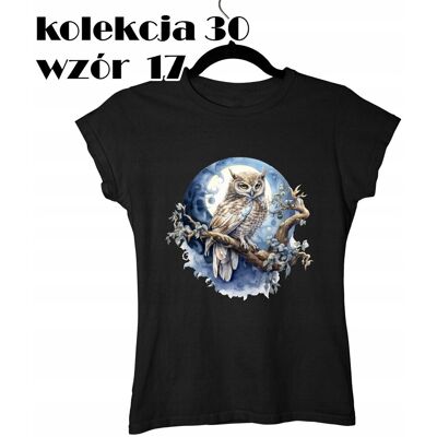 inna (Inny) T-SHIRT KOSZULKA DAMSKA SOWA PTAK KSIĘŻYC DRZEWO EZOTERYKA ZIMA NOC M inna (Inny) T-SHIRT KOSZULKA DAMSKA SOWA PTAK KSIĘŻYC DRZEWO EZOTERYKA ZIMA NOC M