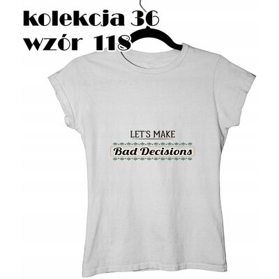 inna (Inny) T-SHIRT KOSZULKA DAMSKA STREETWEAR BAD DECISIONS GORYL WIKING M inna (Inny) T-SHIRT KOSZULKA DAMSKA STREETWEAR BAD DECISIONS GORYL WIKING M