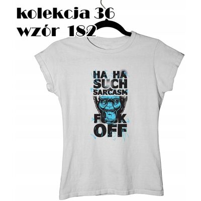 inna (Inny) T-SHIRT KOSZULKA DAMSKA STREETWEAR GORYL GORILLA SARKAZM FUCK OFF 3XL inna (Inny) T-SHIRT KOSZULKA DAMSKA STREETWEAR GORYL GORILLA SARKAZM FUCK OFF 3XL