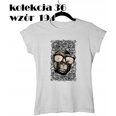 inna (Inny) T-SHIRT KOSZULKA DAMSKA STREETWEAR MAŁPA KOWBOJ COLT OKULARY KAPELUSZ L inna (Inny) T-SHIRT KOSZULKA DAMSKA STREETWEAR MAŁPA KOWBOJ COLT OKULARY KAPELUSZ L