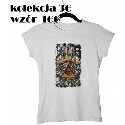 inna (Inny) T-SHIRT KOSZULKA DAMSKA STREETWEAR NOVUS ORDO SECLORUM OKO OPATRZNOŚCI M inna (Inny) T-SHIRT KOSZULKA DAMSKA STREETWEAR NOVUS ORDO SECLORUM OKO OPATRZNOŚCI M