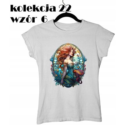 inna (Inny) T-SHIRT KOSZULKA DAMSKA SYRENA MITOLOGIA WITRAŻ FANTASTYKA LARP RPG 3XL inna (Inny) T-SHIRT KOSZULKA DAMSKA SYRENA MITOLOGIA WITRAŻ FANTASTYKA LARP RPG 3XL