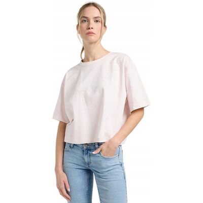 T-shirt Lee CROPPED BOXY TEE 112363848 Frost Pink S T-shirt Lee CROPPED BOXY TEE 112363848 Frost Pink S