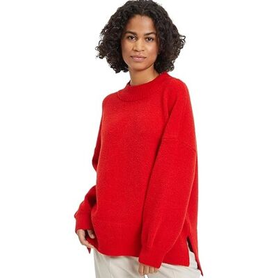 Inny producent TAMARIS CZERWONY SWETER Z GOLFEM I LUŹNYM FASONEM 42 7AA Inny producent TAMARIS CZERWONY SWETER Z GOLFEM I LUŹNYM FASONEM 42 7AA