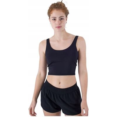 Tank Top Hurley Cropped Damski - Solid Rozmiar S Tank Top Hurley Cropped Damski - Solid Rozmiar S