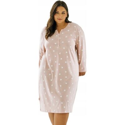 TARO KOSZULA NOCNA NORI 3469 2XL RÓŻOWY TARO KOSZULA NOCNA NORI 3469 2XL RÓŻOWY