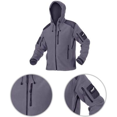Texar Bluza sportowa Polar sportowyowa Husky Szary - Szary - L Texar Bluza sportowa Polar sportowyowa Husky Szary - Szary - L
