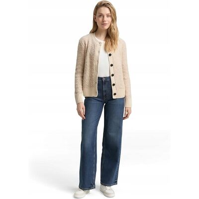 Inny producent TOM TAILOR BEŻOWY SWETER ROZPINANY Z CZARNYMI GUZIKAMI XXL 7CA Inny producent TOM TAILOR BEŻOWY SWETER ROZPINANY Z CZARNYMI GUZIKAMI XXL 7CA