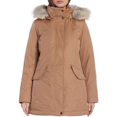 Inny producent TOMMY HILFIGER BRĄZOWA KURTKA PARKA DAMSKA Z KAPTUREM I FUTERKIEM XS 6FA Inny producent TOMMY HILFIGER BRĄZOWA KURTKA PARKA DAMSKA Z KAPTUREM I FUTERKIEM XS 6FA