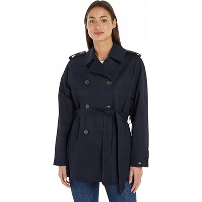 Inny producent TOMMY HILFIGER PŁASZCZ DAMSKI TRENCZ MIĘKKO OTULAJĄCY 44 1J9A Inny producent TOMMY HILFIGER PŁASZCZ DAMSKI TRENCZ MIĘKKO OTULAJĄCY 44 1J9A