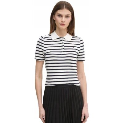 Inny producent TOMMY HILFIGER T-SHIRT W PASKI Z KOŁNIERZYKIEM I GUZIKAMI M 1I4A Inny producent TOMMY HILFIGER T-SHIRT W PASKI Z KOŁNIERZYKIEM I GUZIKAMI M 1I4A