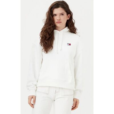 Inny producent TOMMY JEANS BLUZA DAMSKA DŁUGI RĘKAW Z KAPTUREM BIAŁA S X_A Inny producent TOMMY JEANS BLUZA DAMSKA DŁUGI RĘKAW Z KAPTUREM BIAŁA S X_A