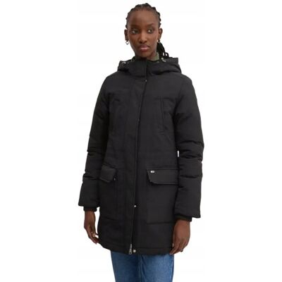 TOMMY JEANS CZARNA ZIMOWA KURTKA Z KAPTUREM I NACISKAMI XL J9A TOMMY JEANS CZARNA ZIMOWA KURTKA Z KAPTUREM I NACISKAMI XL J9A