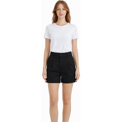 Inny producent TOMMY JEANS CZARNE SPODENKI Z FAŁDKAMI I WYSOKIM STANEM 31 1I3A Inny producent TOMMY JEANS CZARNE SPODENKI Z FAŁDKAMI I WYSOKIM STANEM 31 1I3A