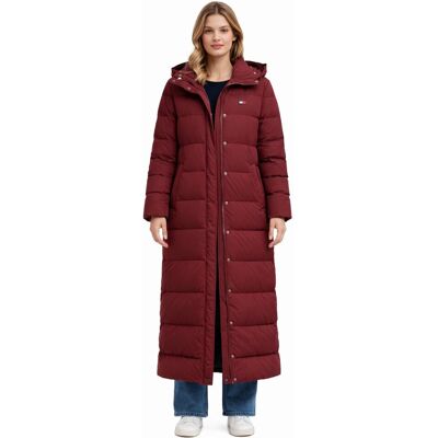 Inny producent TOMMY JEANS KURTKA DAMSKA BORDOWA PUCHOWA DŁUGA ODPINANY KAPTUR S 1I4A Inny producent TOMMY JEANS KURTKA DAMSKA BORDOWA PUCHOWA DŁUGA ODPINANY KAPTUR S 1I4A