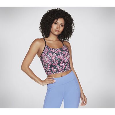 Top damski na ramiączkach Skechers Gostretch Fantasy kwiatowy wzór XS Top damski na ramiączkach Skechers Gostretch Fantasy kwiatowy wzór XS