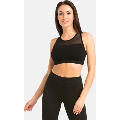 Top damski Sportowy Lino czarny, Teyli Top damski Sportowy Lino czarny, Teyli
