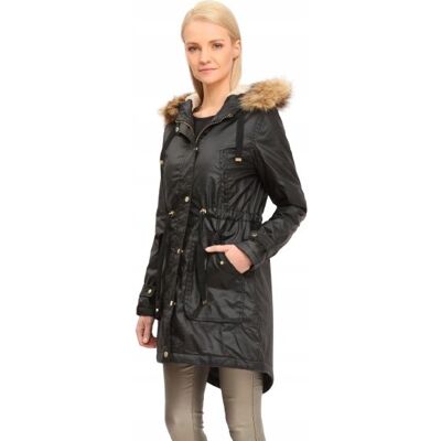 Inny producent TOP SECRET KURTKA DAMSKA PARKA CZARNA 36 1YXV Inny producent TOP SECRET KURTKA DAMSKA PARKA CZARNA 36 1YXV