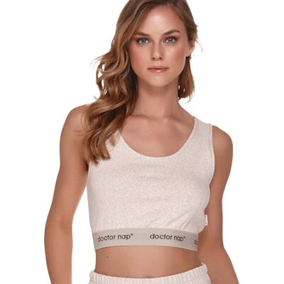 Top z dzianiny bawełnianej z konopią - bestseller doctor nap -xl Top z dzianiny bawełnianej z konopią - bestseller doctor nap -xl