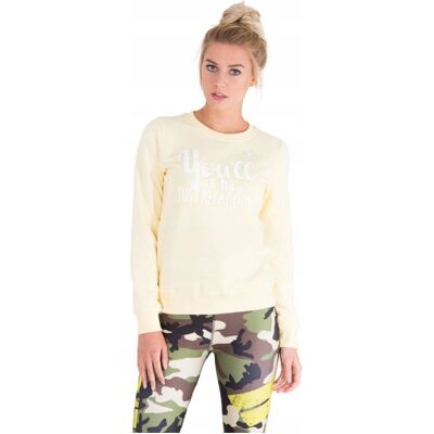Trec Wear Bluza Sportowa Bez Kaptura Fit Sport Dresowa 06 Spring Sun Xs Trec Wear Bluza Sportowa Bez Kaptura Fit Sport Dresowa 06 Spring Sun Xs