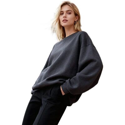 Inny producent TRENDYOL BLUZA DAMSKA Z DŁUGIM RĘKAWEM BEZ NADRUKU GŁADKA SZARA S 5EA* Inny producent TRENDYOL BLUZA DAMSKA Z DŁUGIM RĘKAWEM BEZ NADRUKU GŁADKA SZARA S 5EA*