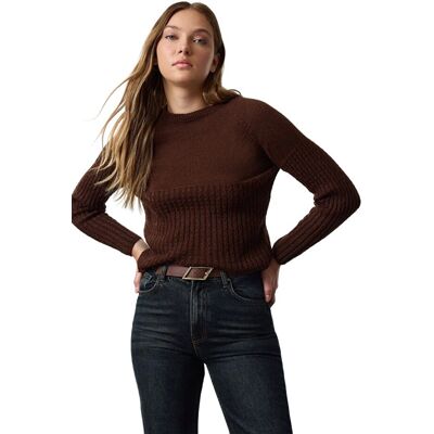 Inny producent TRENDYOL BRĄZOWY SWETER DAMSKI Z FAKTURĄ I DŁUGIM RĘKAWEM S 5EA* Inny producent TRENDYOL BRĄZOWY SWETER DAMSKI Z FAKTURĄ I DŁUGIM RĘKAWEM S 5EA*