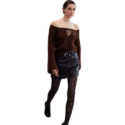 Inny producent TRENDYOL BRĄZOWY SWETER DAMSKI Z WIĄZANIEM I DŁUGIM RĘKAWEM M 5EA* Inny producent TRENDYOL BRĄZOWY SWETER DAMSKI Z WIĄZANIEM I DŁUGIM RĘKAWEM M 5EA*