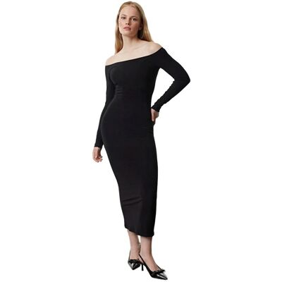 Inny producent TRENDYOL CZARNA SUKIENKA MIDI ODKRYTE RAMIONA DŁUGI RĘKAW M 5EA* Inny producent TRENDYOL CZARNA SUKIENKA MIDI ODKRYTE RAMIONA DŁUGI RĘKAW M 5EA*