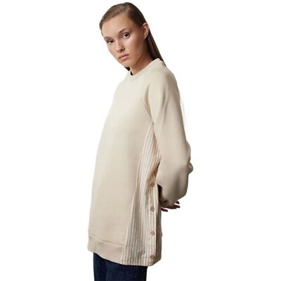 Inny producent TRENDYOL CZARNY SWETER DAMSKI W PASKI Z GUZIKAMI NA RĘKAWACH M 5EA* Inny producent TRENDYOL CZARNY SWETER DAMSKI W PASKI Z GUZIKAMI NA RĘKAWACH M 5EA*