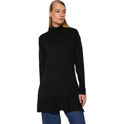 Inny producent TRENDYOL CZARNY SWETER DAMSKI Z GOLFEM LUŹNY DŁUGI M 5EA* Inny producent TRENDYOL CZARNY SWETER DAMSKI Z GOLFEM LUŹNY DŁUGI M 5EA*