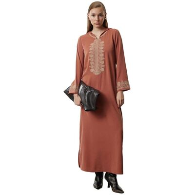 Inny producent TRENDYOL DŁUGA MARYNARKA Z HAFTEM W KOLORZE BRĄZOWYM 36-38 5EA* Inny producent TRENDYOL DŁUGA MARYNARKA Z HAFTEM W KOLORZE BRĄZOWYM 36-38 5EA*
