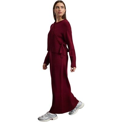 Inny producent TRENDYOL DŁUGI KOMPLET DAMSKI SWETER I SPÓDNICA Z WIĄZANIEM S 5EA* Inny producent TRENDYOL DŁUGI KOMPLET DAMSKI SWETER I SPÓDNICA Z WIĄZANIEM S 5EA*