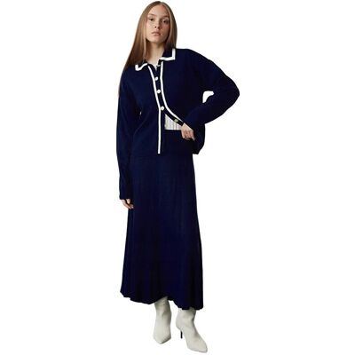 Inny producent TRENDYOL GRANATOWY KOMPLET DAMSKI SWETER I SPÓDNICA Z LAMPASAMI S 5EA* Inny producent TRENDYOL GRANATOWY KOMPLET DAMSKI SWETER I SPÓDNICA Z LAMPASAMI S 5EA*