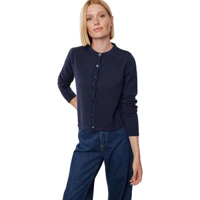 Inny producent TRENDYOL GRANATOWY KRÓTKI SWETER ROZPINANY Z GUZIKAMI S 5EA* Inny producent TRENDYOL GRANATOWY KRÓTKI SWETER ROZPINANY Z GUZIKAMI S 5EA*