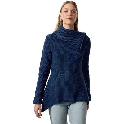 Inny producent TRENDYOL GRANATOWY SWETER DAMSKI Z ASYMETRYCZNYM DOŁEM I GOLFEM S 5EA* Inny producent TRENDYOL GRANATOWY SWETER DAMSKI Z ASYMETRYCZNYM DOŁEM I GOLFEM S 5EA*