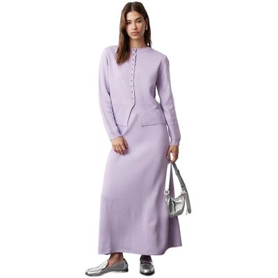 Inny producent TRENDYOL KOMPLET DAMSKI SWETER I SPÓDNICA FALBANA LILA M 5EA* Inny producent TRENDYOL KOMPLET DAMSKI SWETER I SPÓDNICA FALBANA LILA M 5EA*