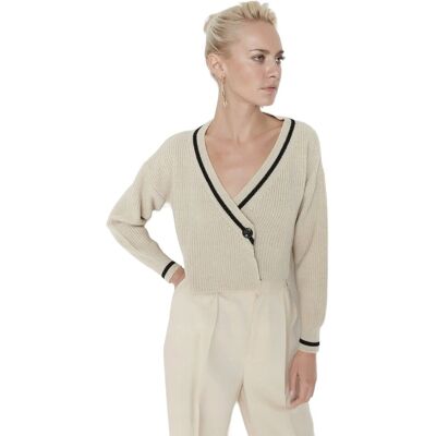 Inny producent TRENDYOL KRÓTKI SWETER DAMSKI WŁOSKI SEREK Z PASKIEM M 5EA* Inny producent TRENDYOL KRÓTKI SWETER DAMSKI WŁOSKI SEREK Z PASKIEM M 5EA*