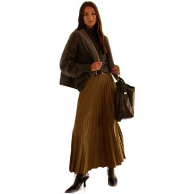 Inny producent TRENDYOL PLISOWANA SPÓDNICA MIDI W KOLORZE BRĄZOWYM DLA KOBIET 38 5EA* Inny producent TRENDYOL PLISOWANA SPÓDNICA MIDI W KOLORZE BRĄZOWYM DLA KOBIET 38 5EA*