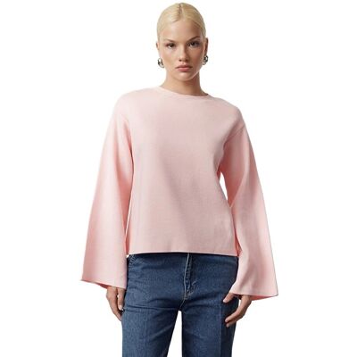 Inny producent TRENDYOL RÓŻOWY SWETER DAMSKI Z DŁUGIMI ROZKLOSZOWANYMI RĘKAWAMI M 5EA* Inny producent TRENDYOL RÓŻOWY SWETER DAMSKI Z DŁUGIMI ROZKLOSZOWANYMI RĘKAWAMI M 5EA*