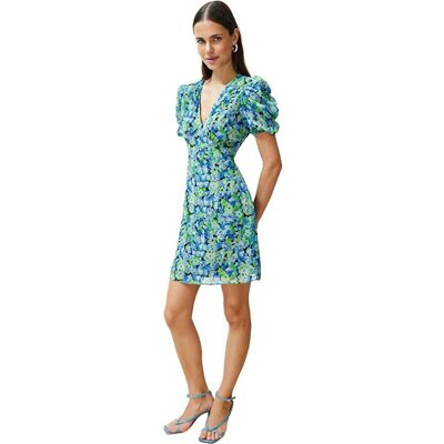 Inny producent TRENDYOL SUKIENKA MINI Z MARSZCZONYMI RĘKAWAMI I KWIATOWYM PRINTEM 38 5EA* Inny producent TRENDYOL SUKIENKA MINI Z MARSZCZONYMI RĘKAWAMI I KWIATOWYM PRINTEM 38 5EA*