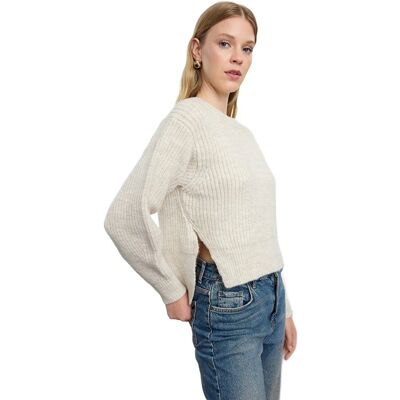 Inny producent TRENDYOL SWETER DAMSKI BEŻOWY Z MARSZCZENIAMI I DŁUGIM RĘKAWEM M 5EA* Inny producent TRENDYOL SWETER DAMSKI BEŻOWY Z MARSZCZENIAMI I DŁUGIM RĘKAWEM M 5EA*