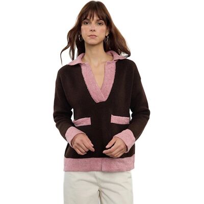 Inny producent TRENDYOL SWETER DAMSKI BRĄZOWY Z RÓŻOWYMI WYKOŃCZENIAMI KLASYCZNY S 5EA* Inny producent TRENDYOL SWETER DAMSKI BRĄZOWY Z RÓŻOWYMI WYKOŃCZENIAMI KLASYCZNY S 5EA*