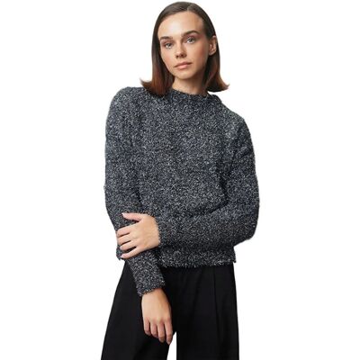 Inny producent TRENDYOL SWETER DAMSKI CZARNY Z PRZĘDZĄ METALIZOWANĄ KRÓTKI M 5EA* Inny producent TRENDYOL SWETER DAMSKI CZARNY Z PRZĘDZĄ METALIZOWANĄ KRÓTKI M 5EA*