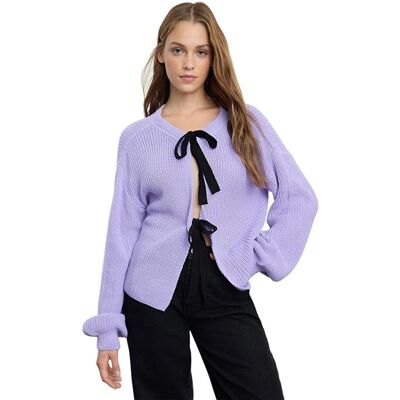 Inny producent TRENDYOL SWETER DAMSKI FIOLETOWY WIĄZANY NA KOKARDY Z DŁUGIM RĘKAWEM S 5EA* Inny producent TRENDYOL SWETER DAMSKI FIOLETOWY WIĄZANY NA KOKARDY Z DŁUGIM RĘKAWEM S 5EA*