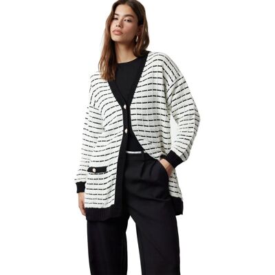 Inny producent TRENDYOL SWETER DAMSKI KARDIGAN W PASKI Z GUZIKAMI DO BIODER M 5EA* Inny producent TRENDYOL SWETER DAMSKI KARDIGAN W PASKI Z GUZIKAMI DO BIODER M 5EA*