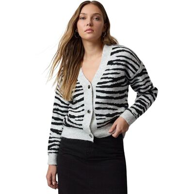 Inny producent TRENDYOL SWETER DAMSKI KARDIGAN WZÓR ZEBRA Z GUZIKAMI M 5EA* Inny producent TRENDYOL SWETER DAMSKI KARDIGAN WZÓR ZEBRA Z GUZIKAMI M 5EA*