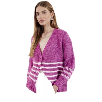 Inny producent TRENDYOL SWETER DAMSKI RÓŻOWY W PASKI Z DEKOLTEM SEREK ROZPINANY S 5EA* Inny producent TRENDYOL SWETER DAMSKI RÓŻOWY W PASKI Z DEKOLTEM SEREK ROZPINANY S 5EA*